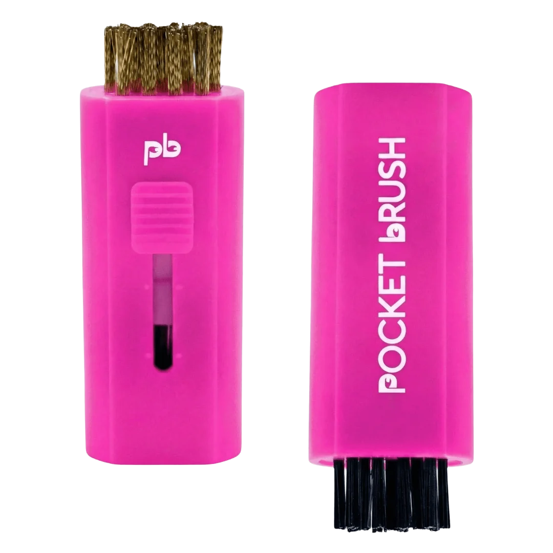 Pocket Brush 2-Sided Mini Club Brush