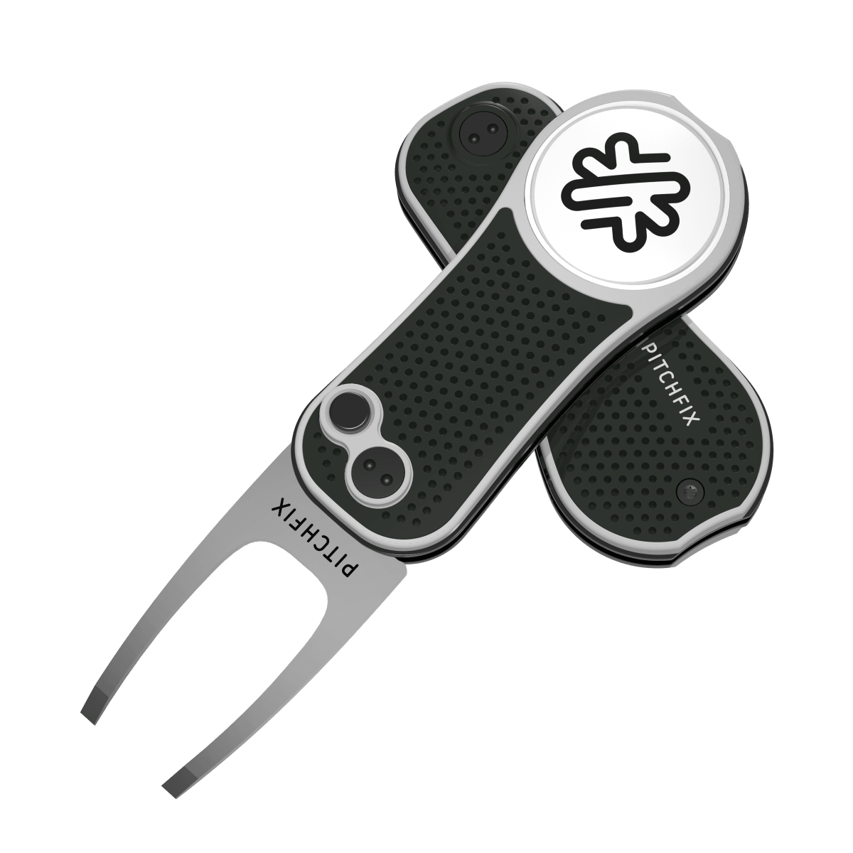 Custom PitchFix Hybrid 3.0 Divot Tool with Ball Marker