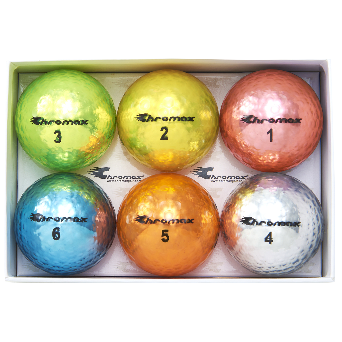 Chromax M5 Balls - 6 Pack