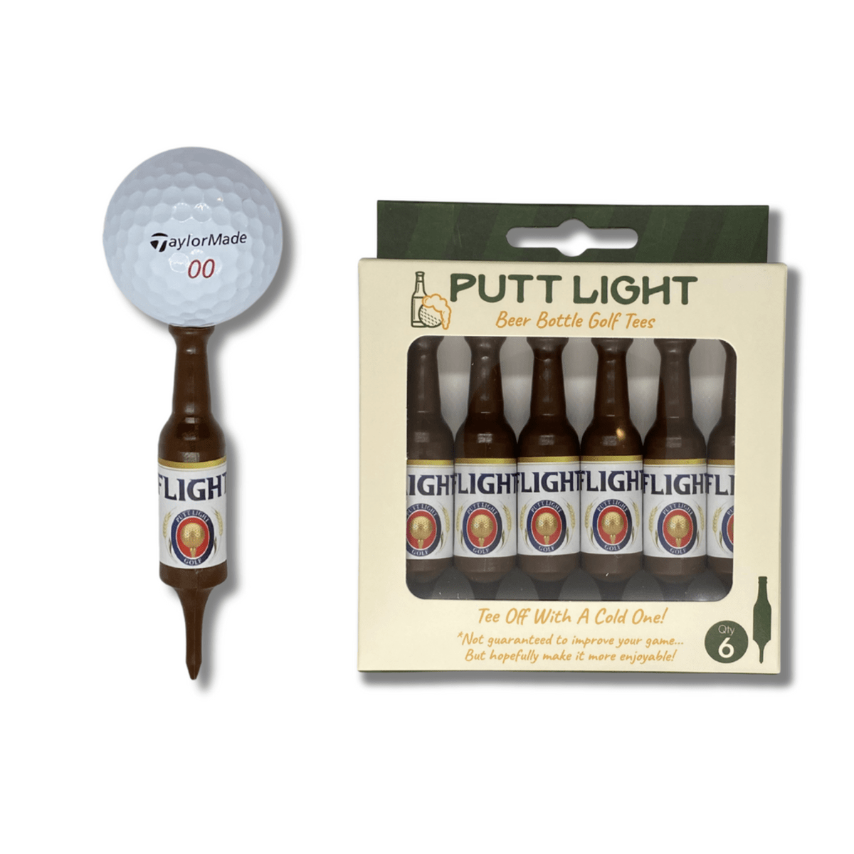 Putt Light Beer Bottle Tee