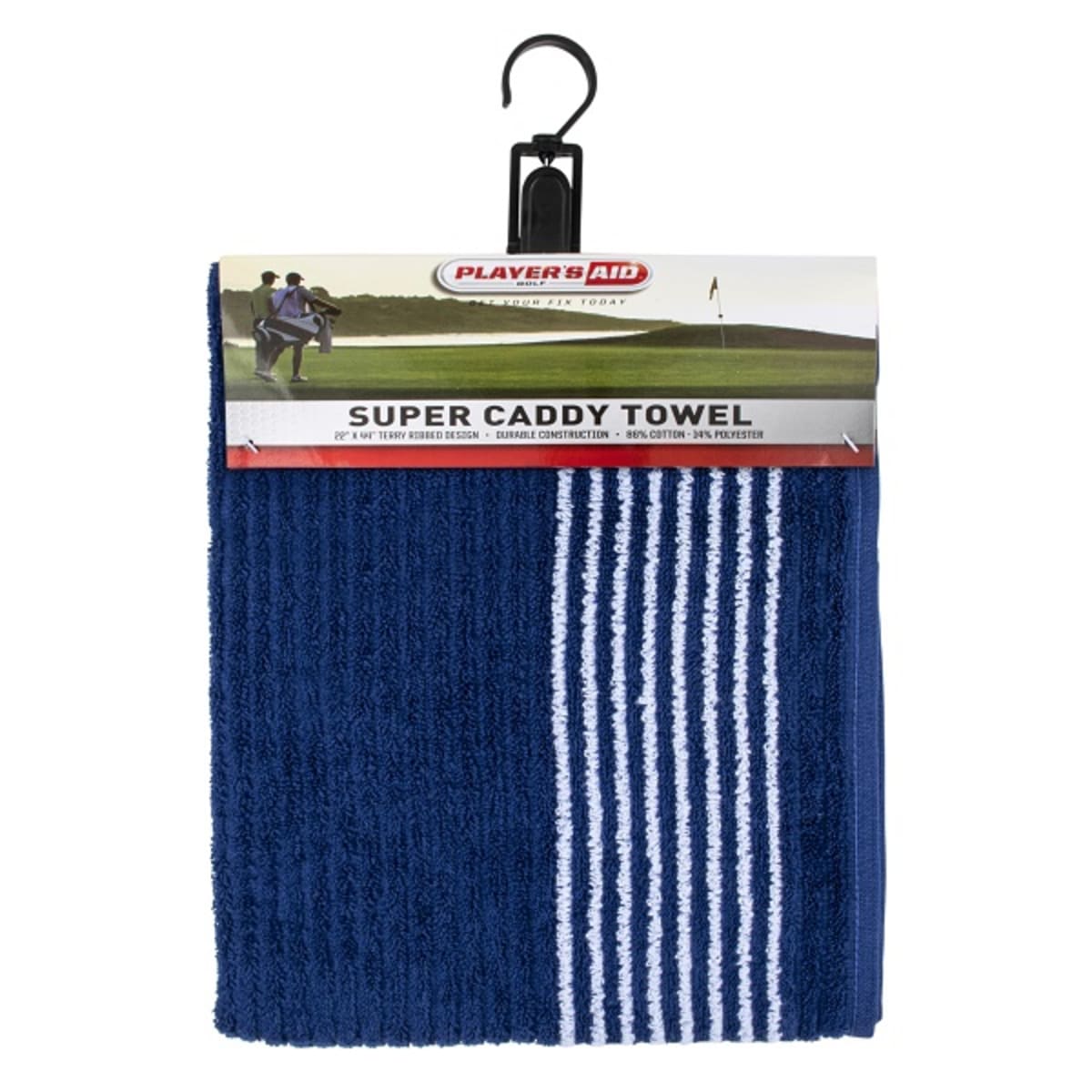 Player's Aid Super Caddy Towel - 22" x 44"