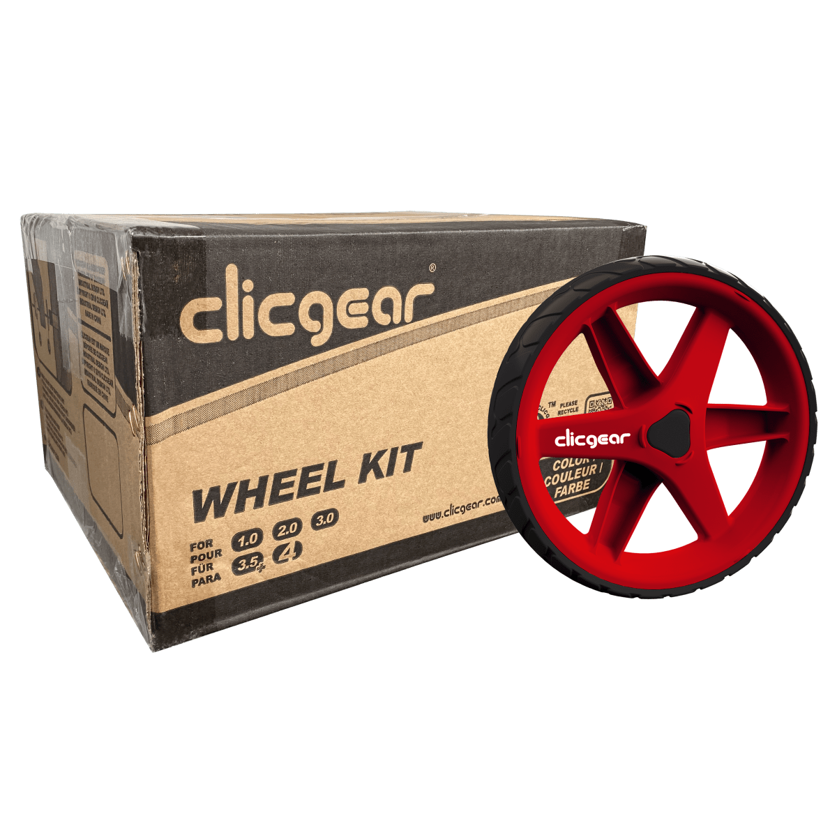 Clicgear Model Three-Wheel Cart Wheel Kit