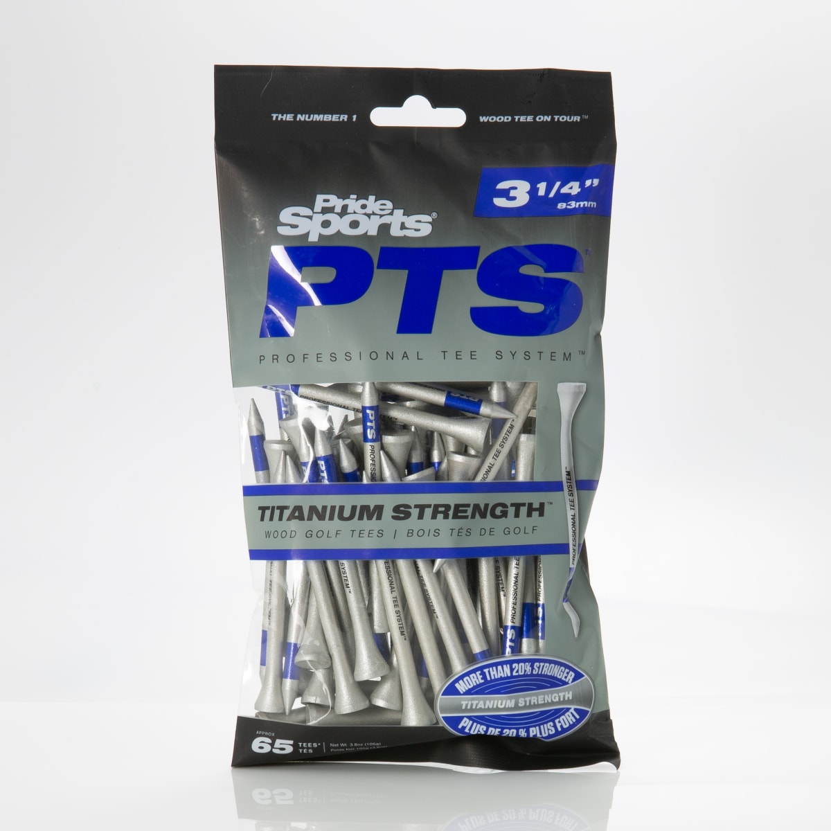 Pride PTS Titanium Strength - 3 1/4" - 65 Pack
