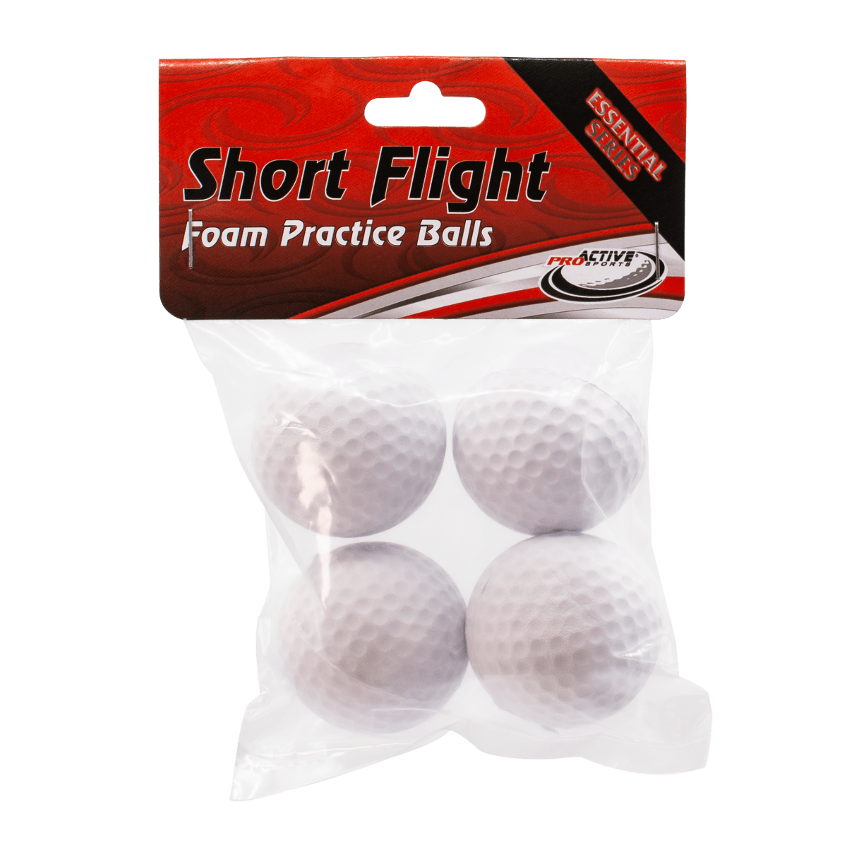 ProActive Sports Short Flight Practice Balls - 4 Pack
