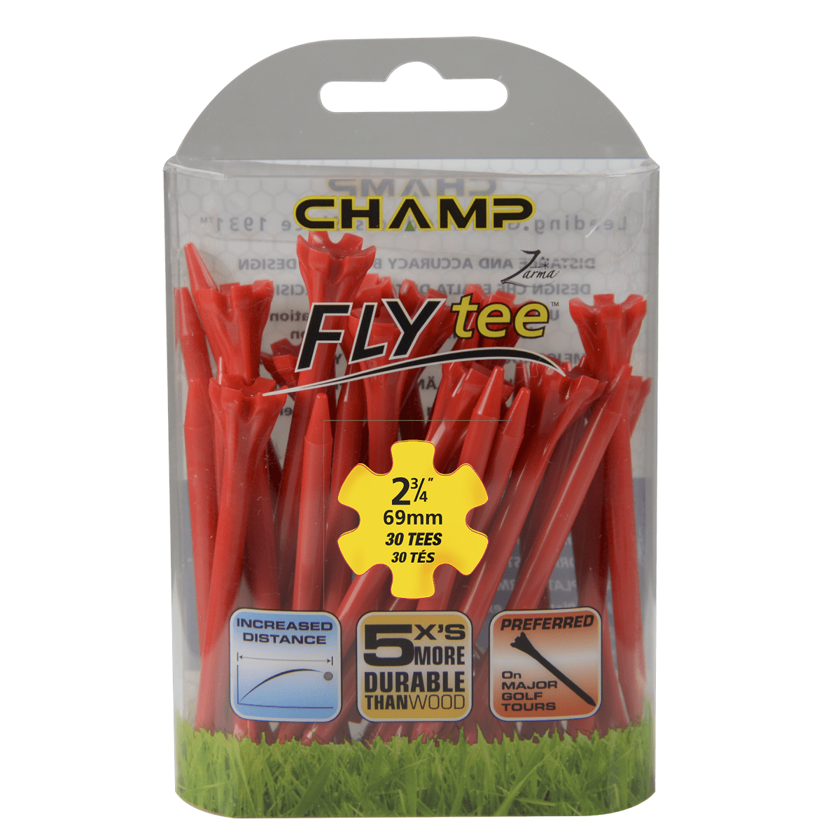 Champ Zarma FLYtee - 2 3/4" - 30 Pack