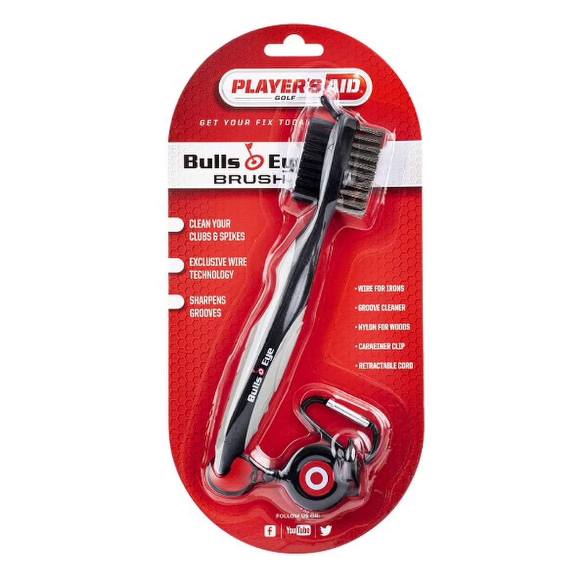 Player's Aid Bulls Eye Brush