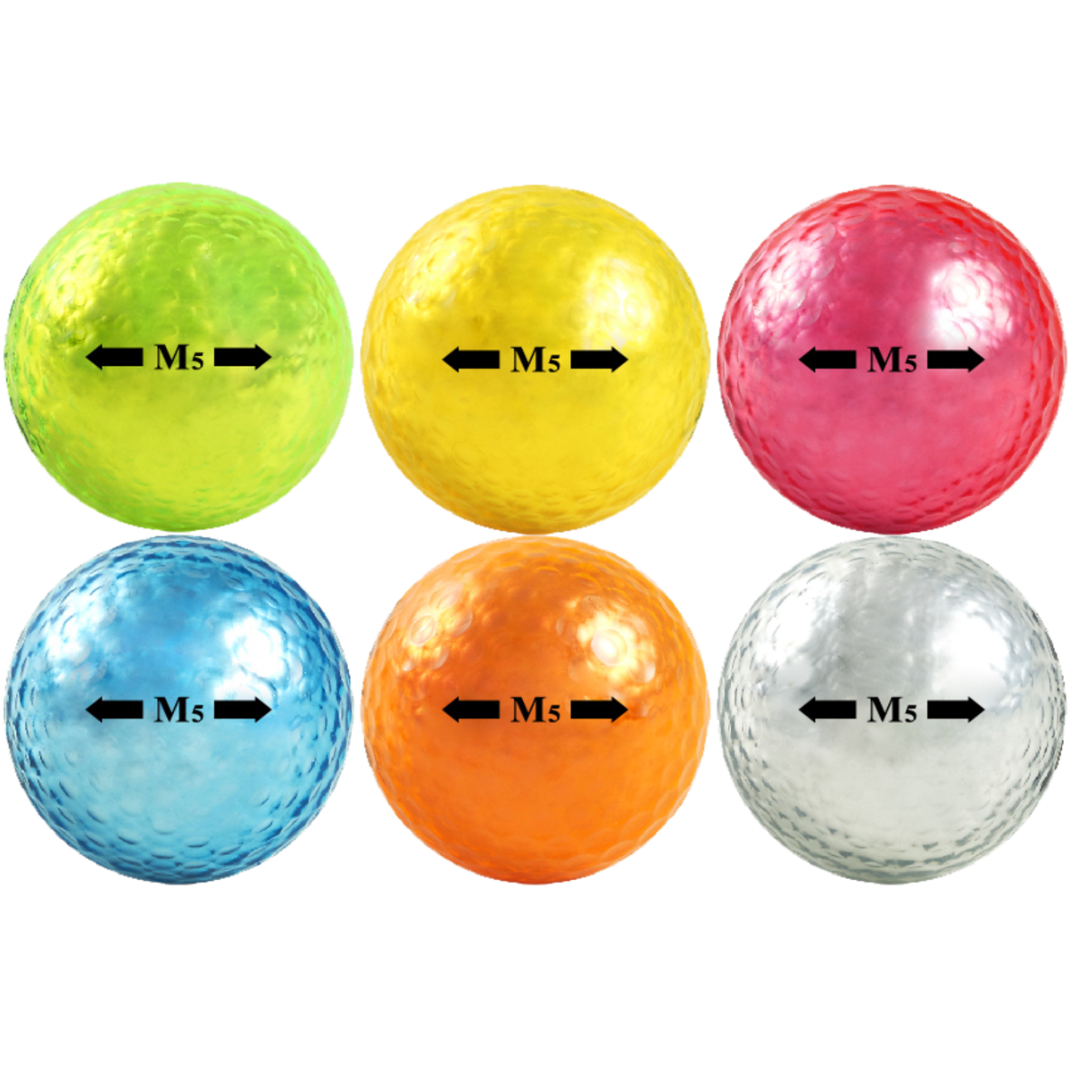 Chromax M5 Balls - 6 Pack