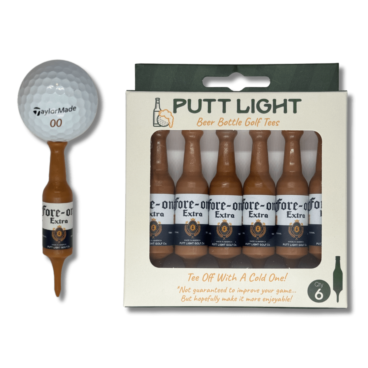 Putt Light Beer Bottle Tee
