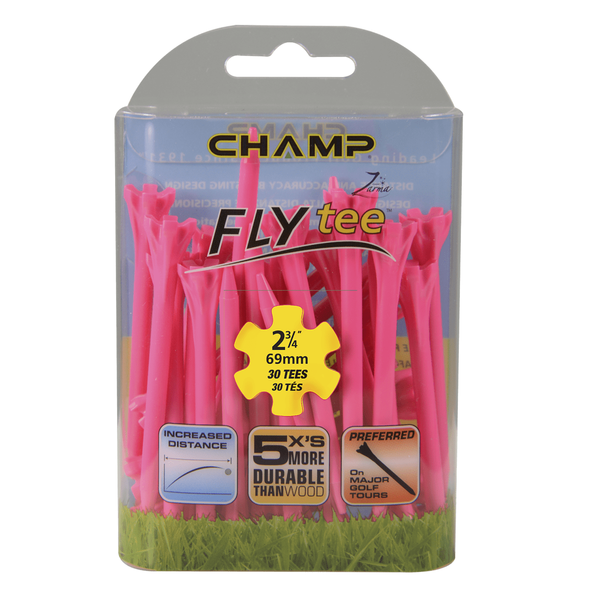 Champ Zarma FLYtee - 2 3/4" - 30 Pack