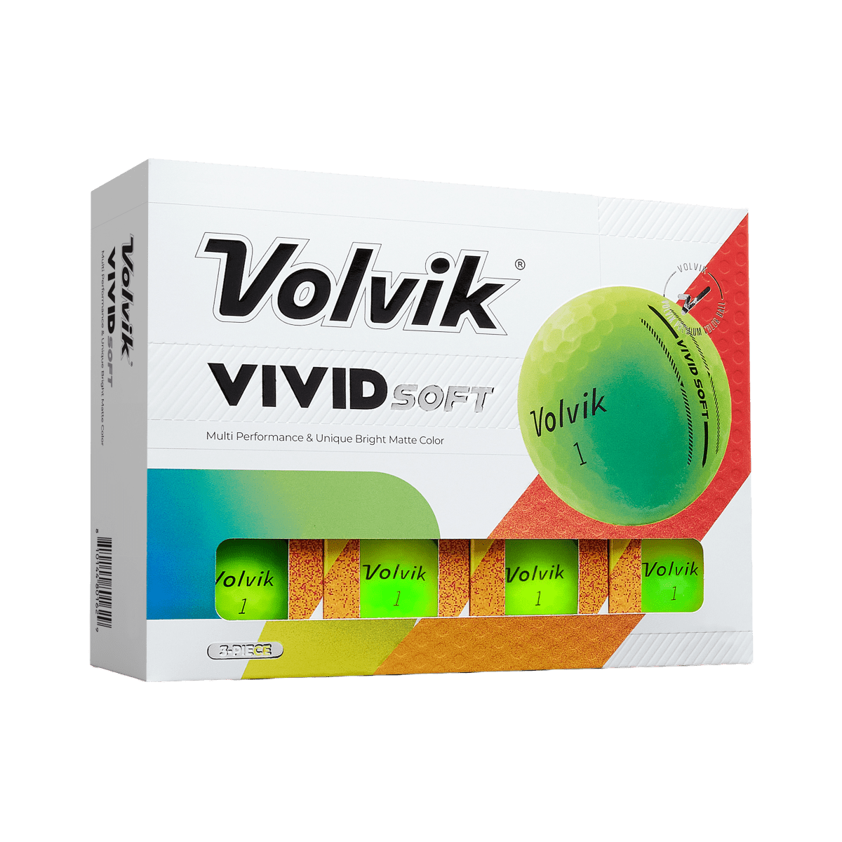 Volvik Vivid Soft - 1 Dozen Golf Balls