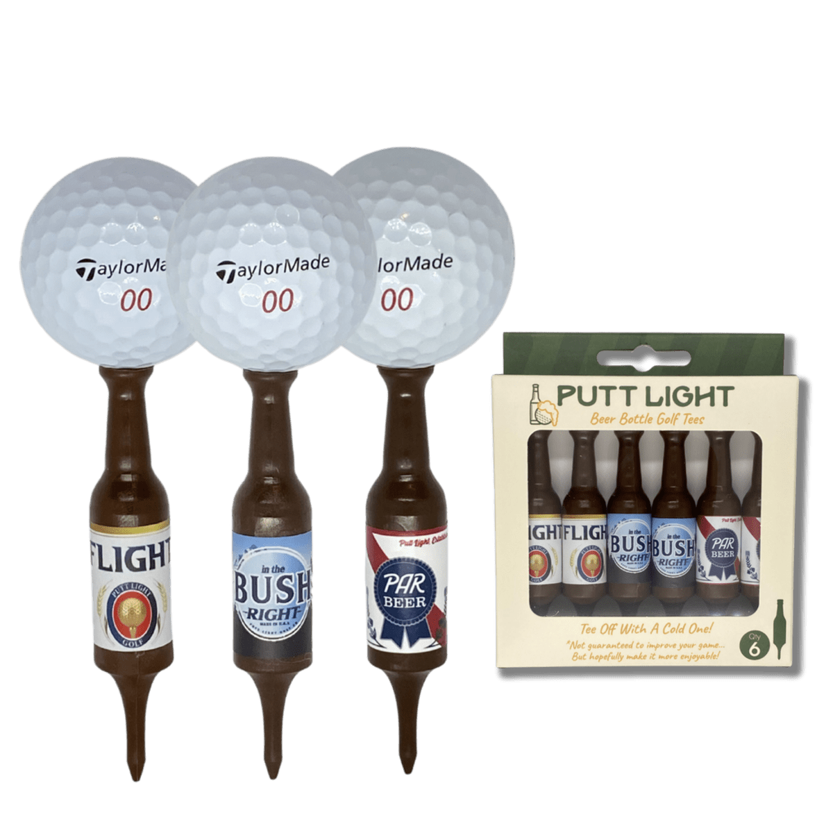 Putt Light Beer Bottle Tee