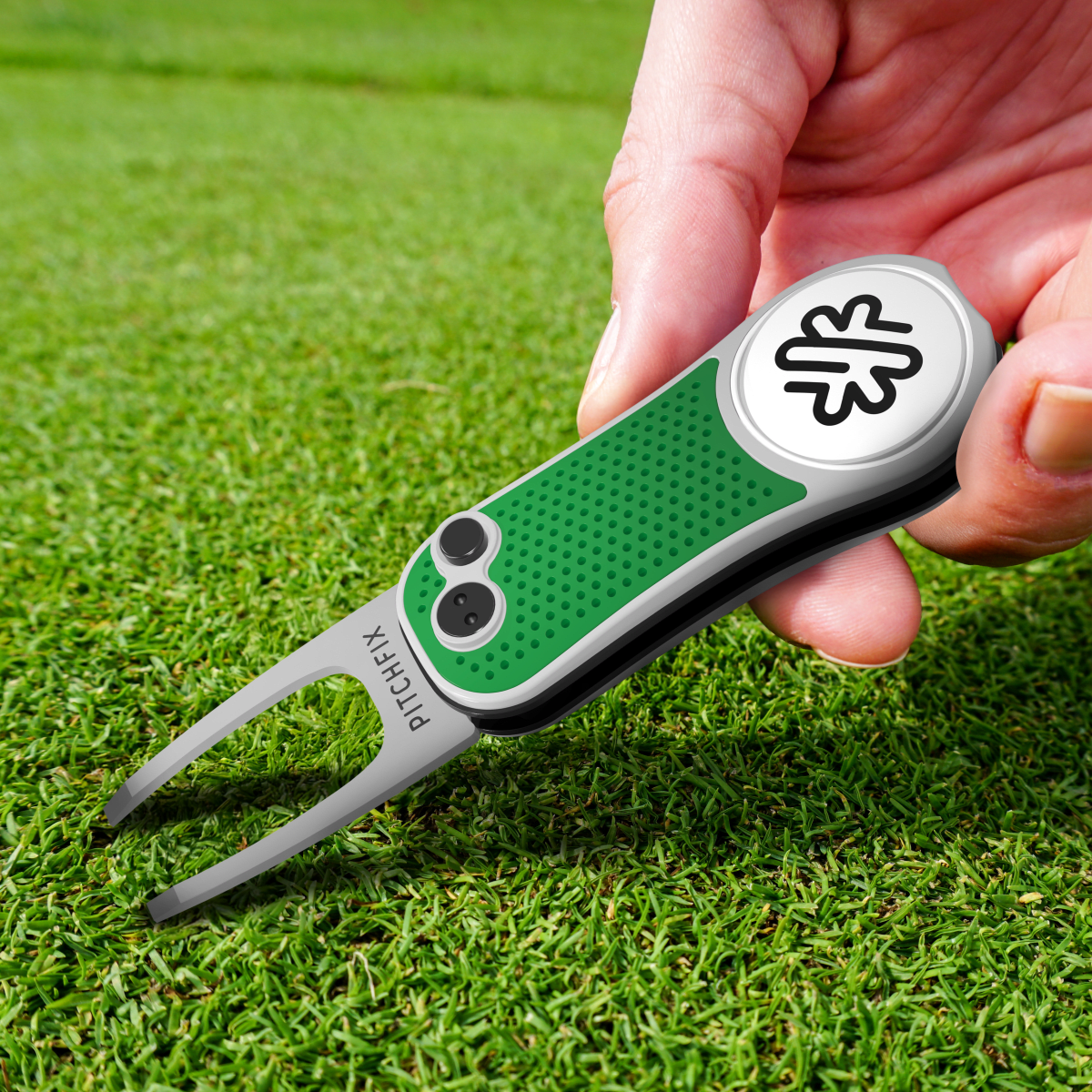 Custom PitchFix Hybrid 3.0 Divot Tool with Ball Marker