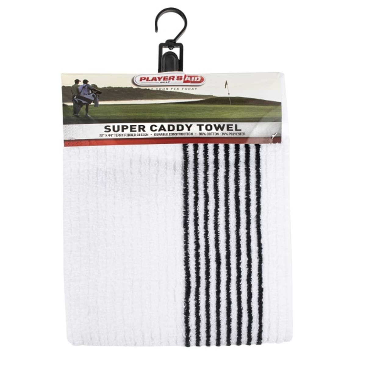 Player's Aid Super Caddy Towel - 22" x 44"