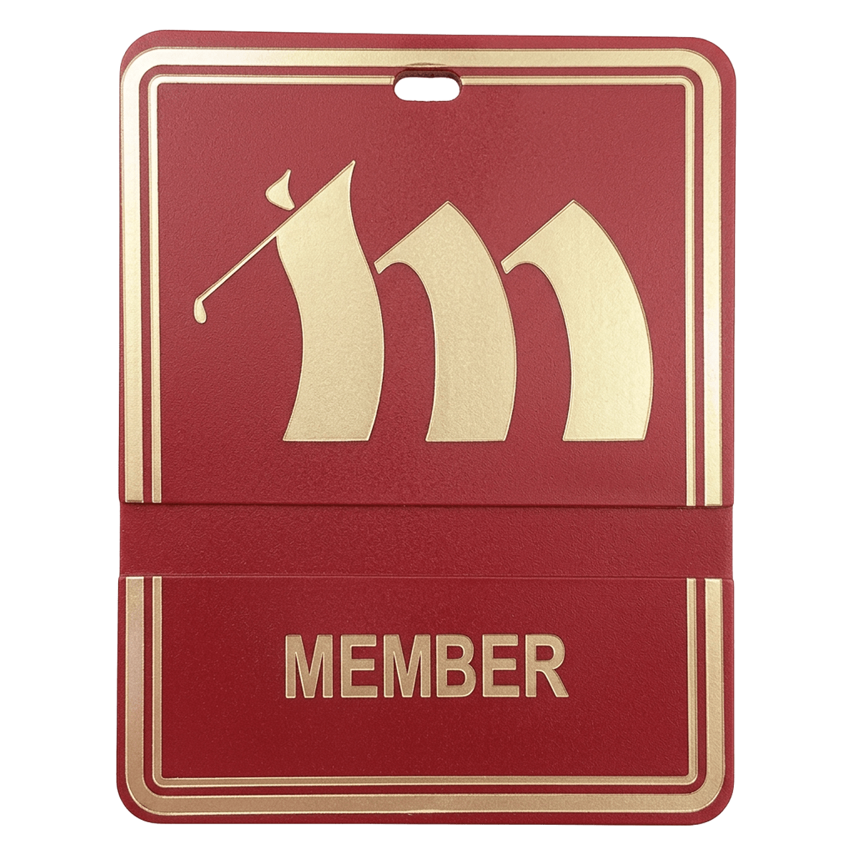 Custom Plastic Bag Tag - 3 1/2" x 4 1/2" Rectangle
