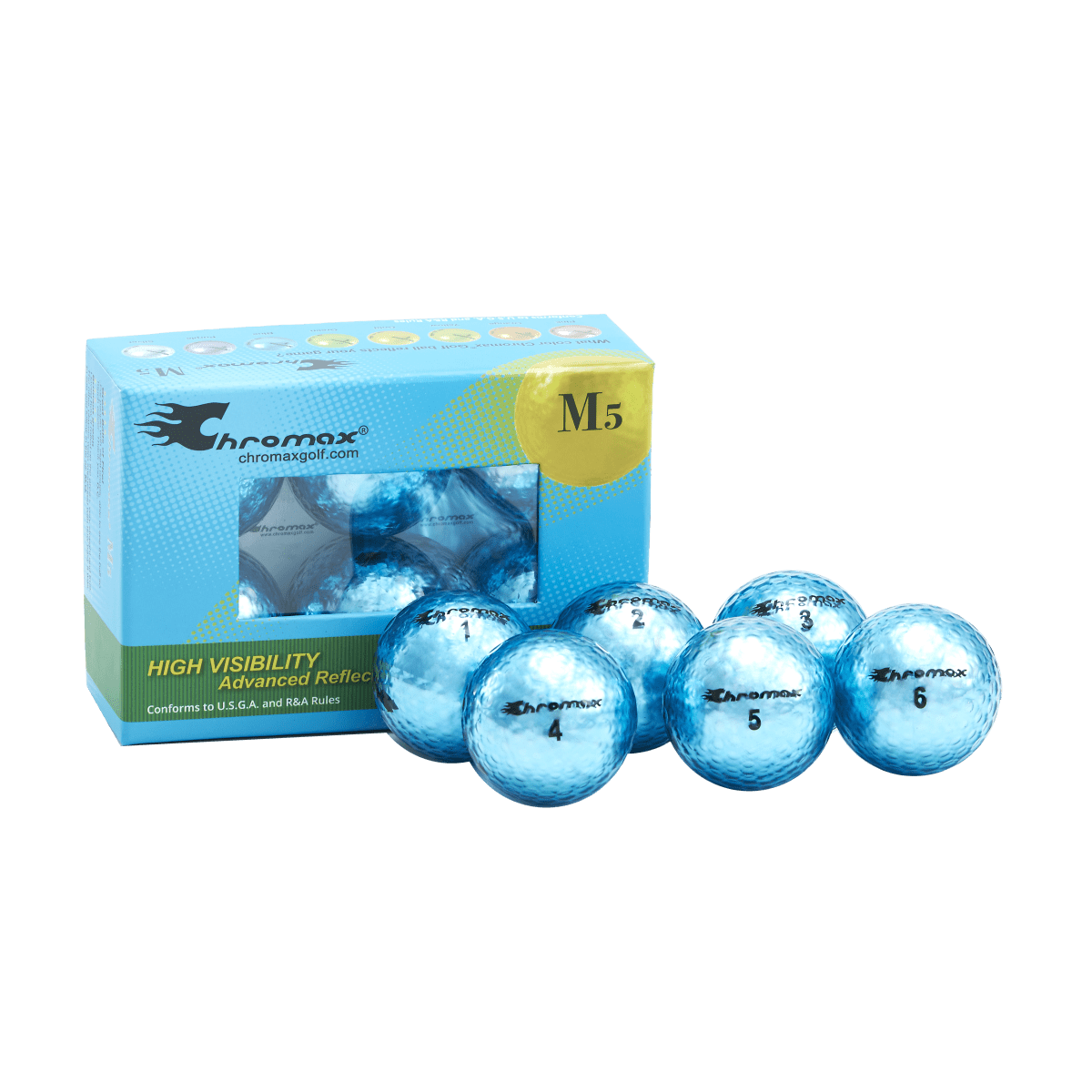 Chromax M5 Balls - 6 Pack