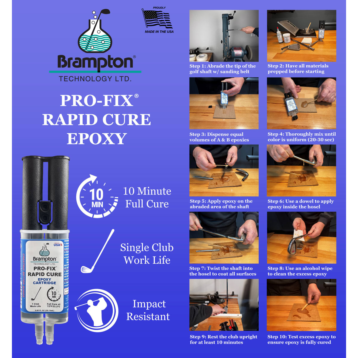 Brampton Pro-Fix Rapid Cure Epoxy