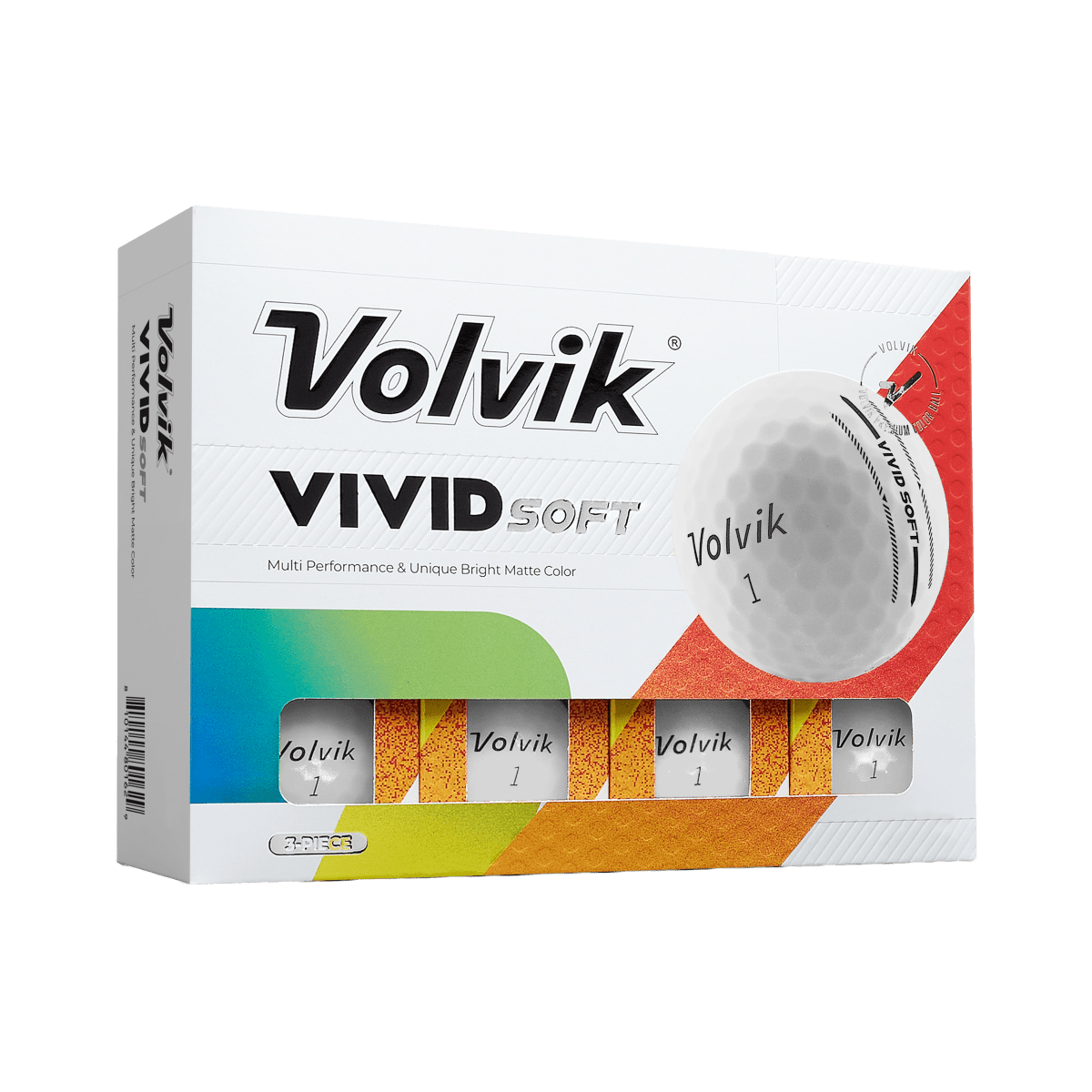 Volvik Vivid Soft - 1 Dozen Golf Balls