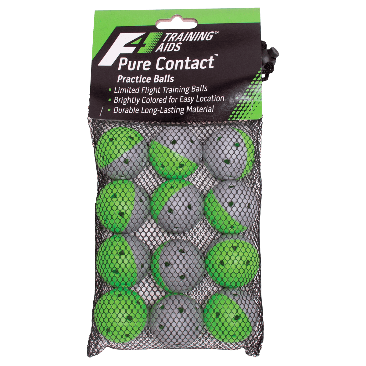 ProActive Sports F4 Pure Contact Practice Balls - 12 Pack