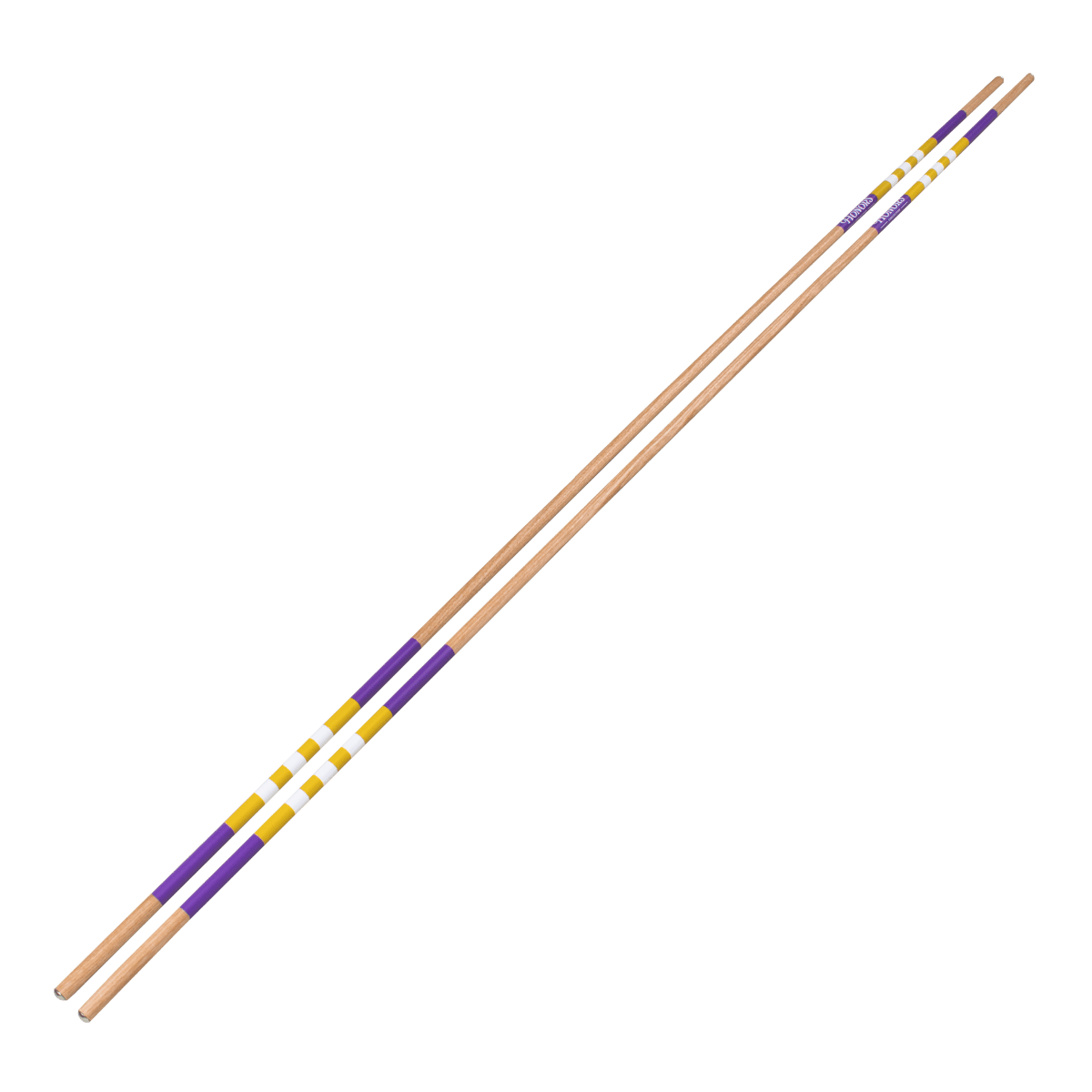 Pride Sports Wood Alignment Sticks - 2 Pack