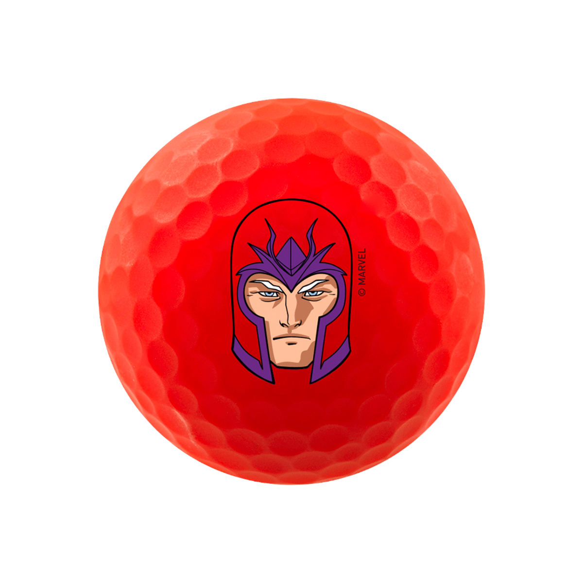 Volvik Vivid Soft Marvel Series - 4 Balls with Ball Marker