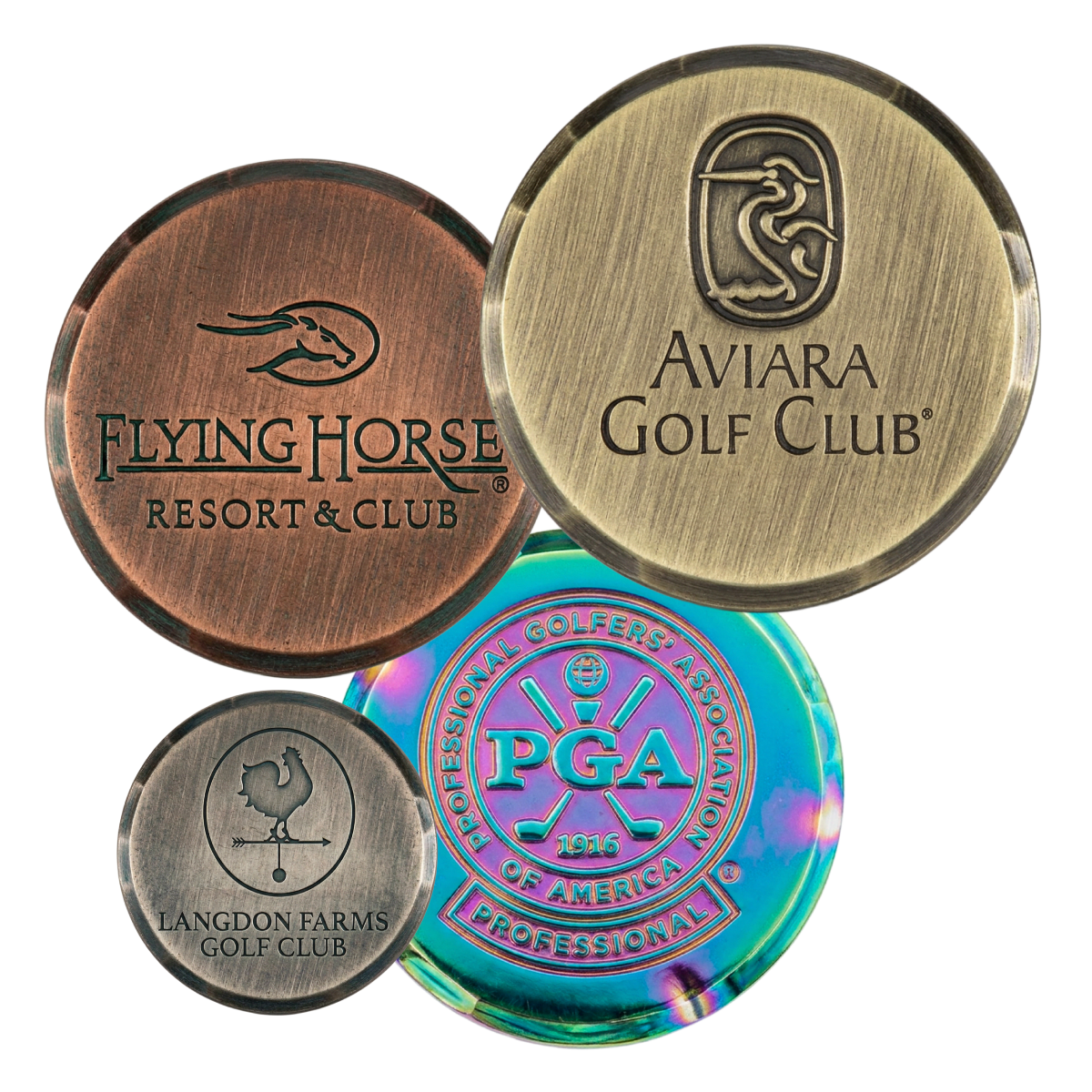 Custom Forged Ball Marker