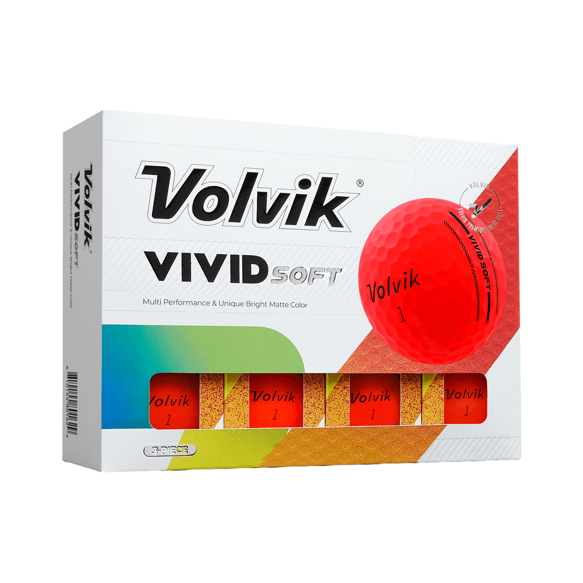 Volvik Vivid Soft - 1 Dozen Golf Balls