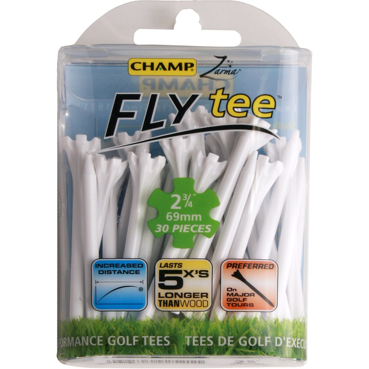 Champ Zarma FLYtee - 2 3/4" - 30 Pack