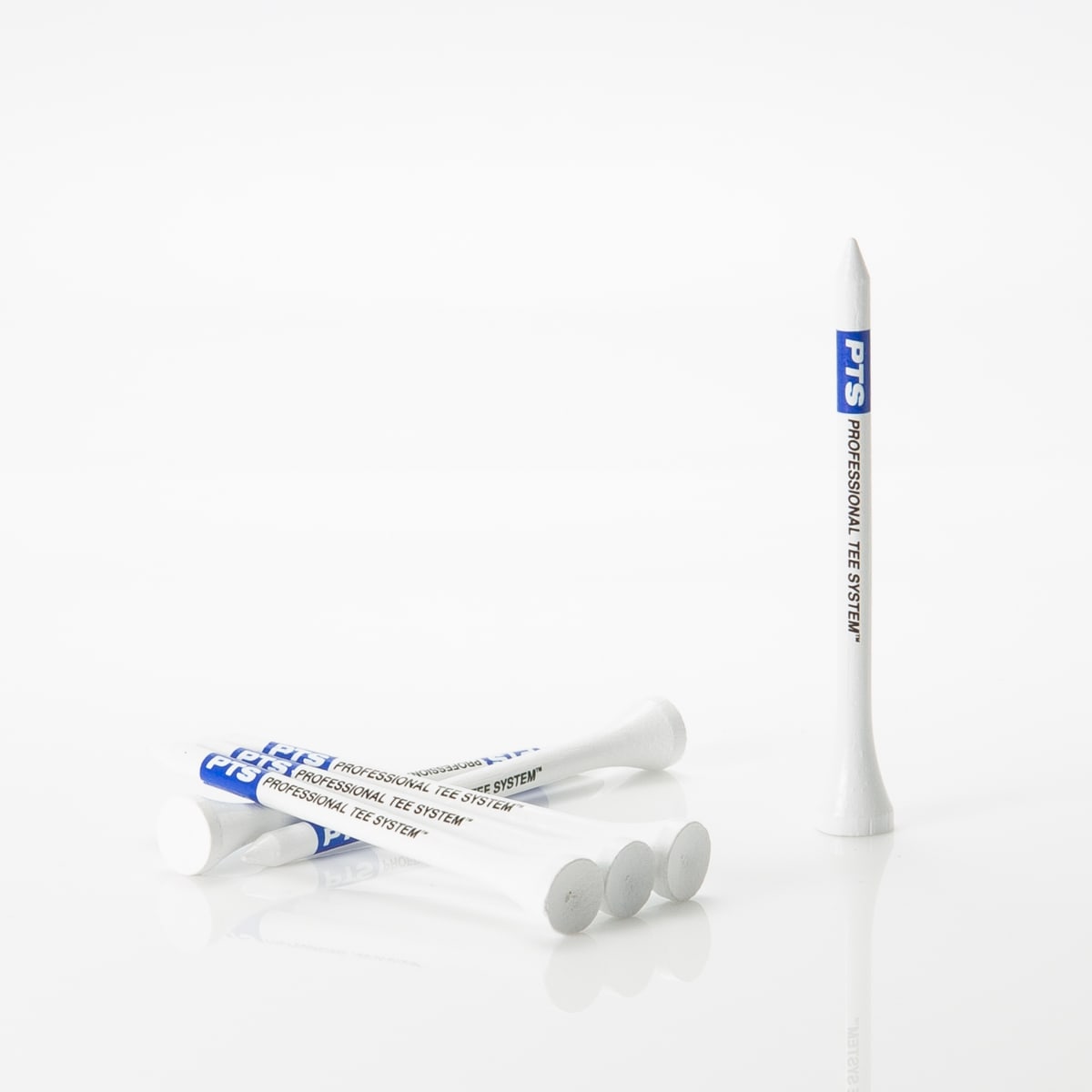 Pride PTS ProLength Plus Tees - 3 1/4" - 75 Pack - White