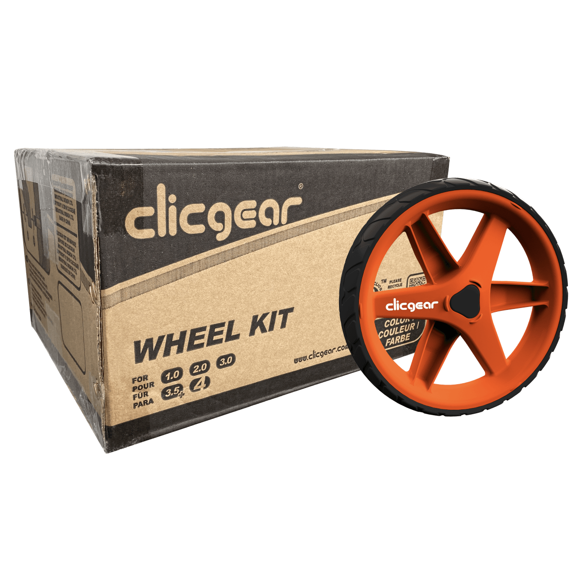 Clicgear Model Three-Wheel Cart Wheel Kit