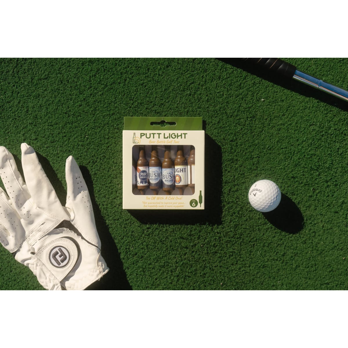 Putt Light Beer Bottle Tee