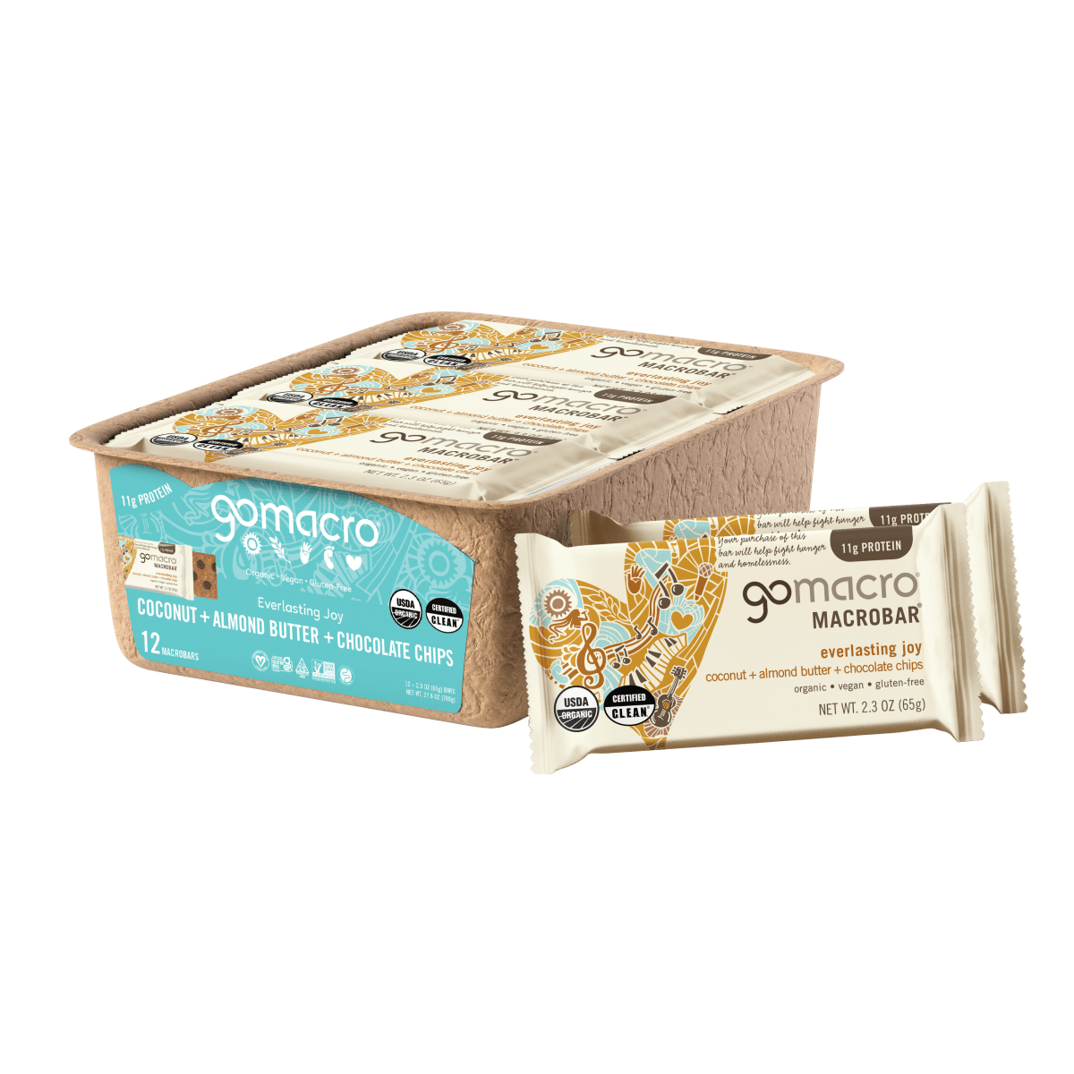 GoMacro MacroBar - 12 Count Box
