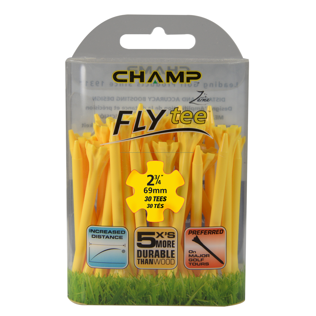 Champ Zarma FLYtee - 2 3/4" - 30 Pack