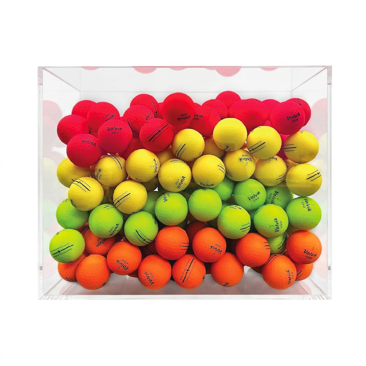 Volvik Vivid Vittles - 144 - Grey, Red, Orange, Yellow