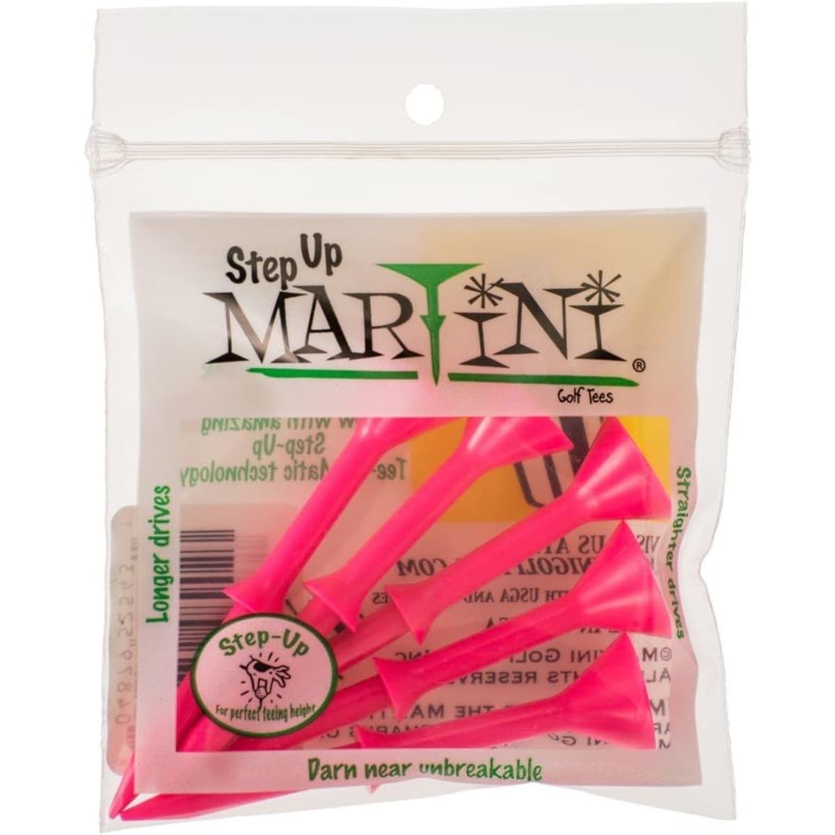 Martini Tee Step-Up - 3 1/4" - 5 Pack