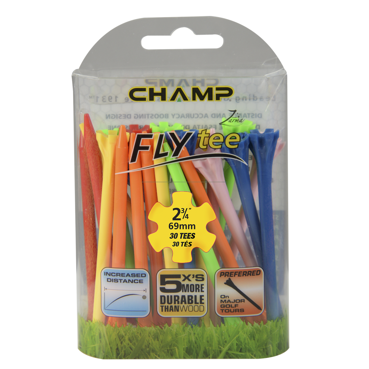 Champ Zarma FLYtee - 2 3/4" - 30 Pack