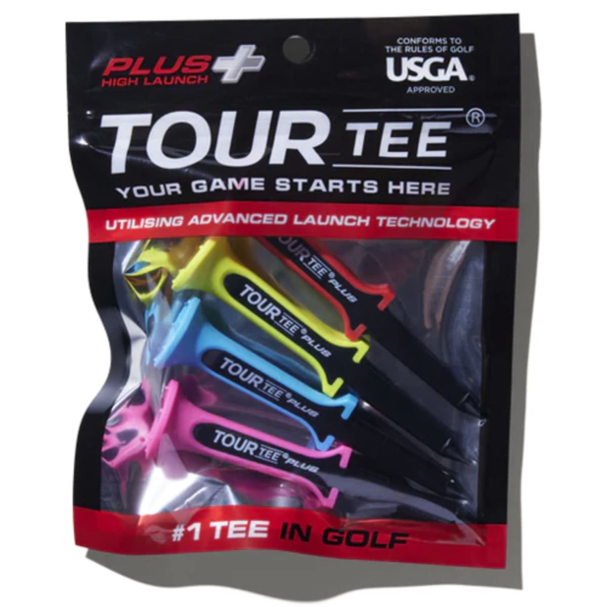 Tour Tees Plus - 4 Pack - Black