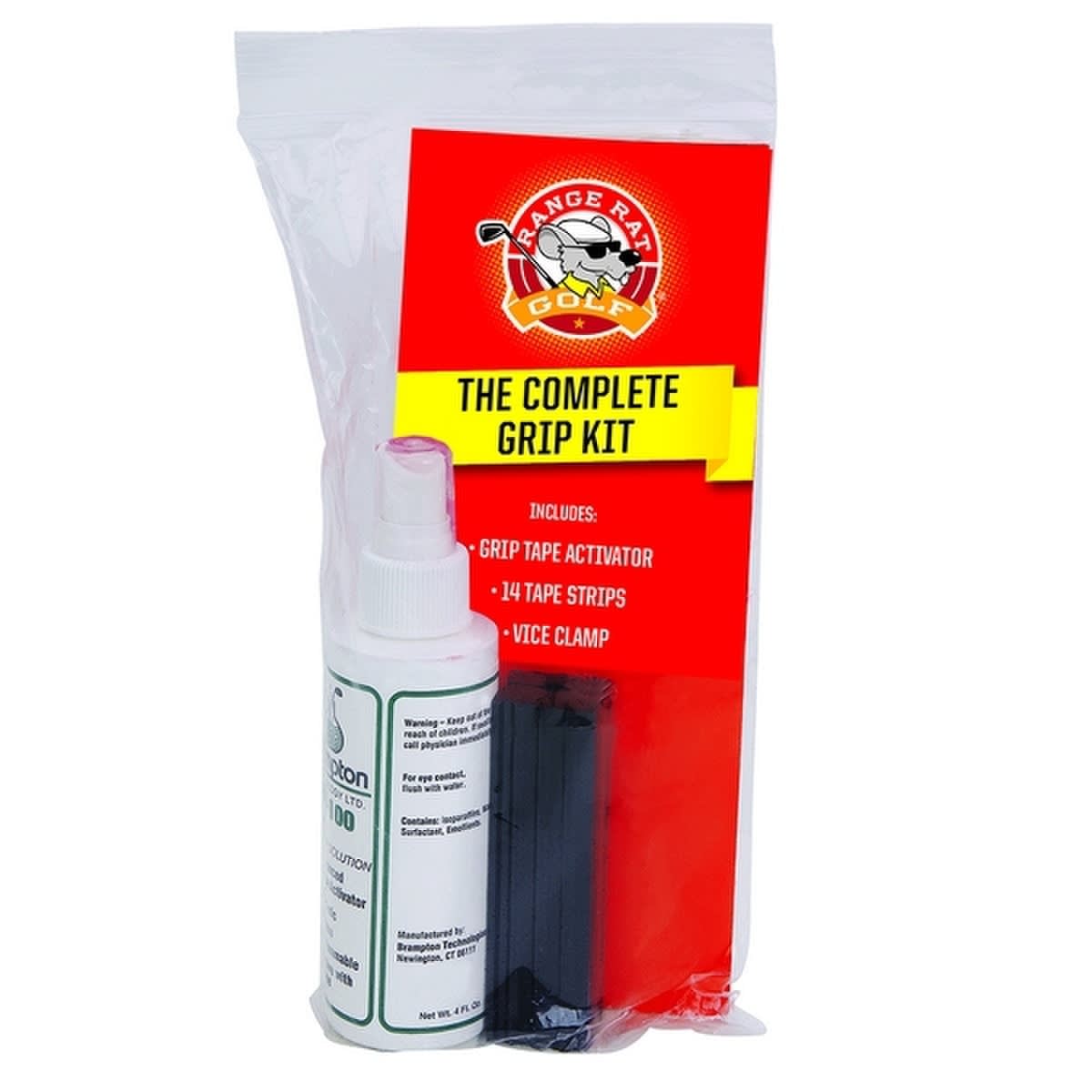 Range Rat Complete Grip Kit with Solvent, Tape, & Clamp