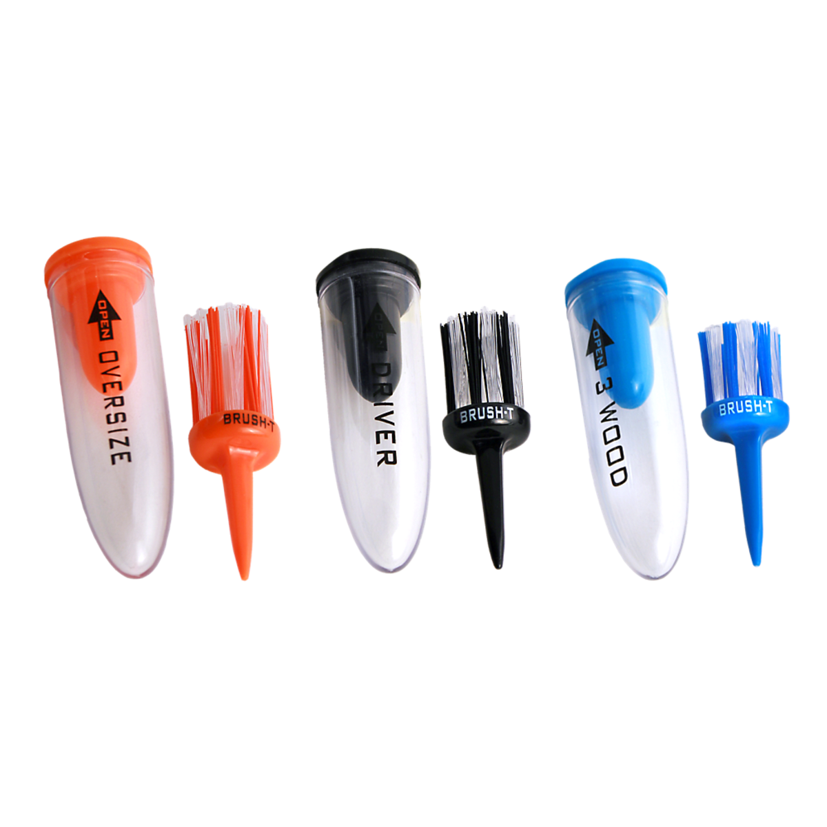 brush-t Combo Pack Tees - Wood, Driver, Oversize