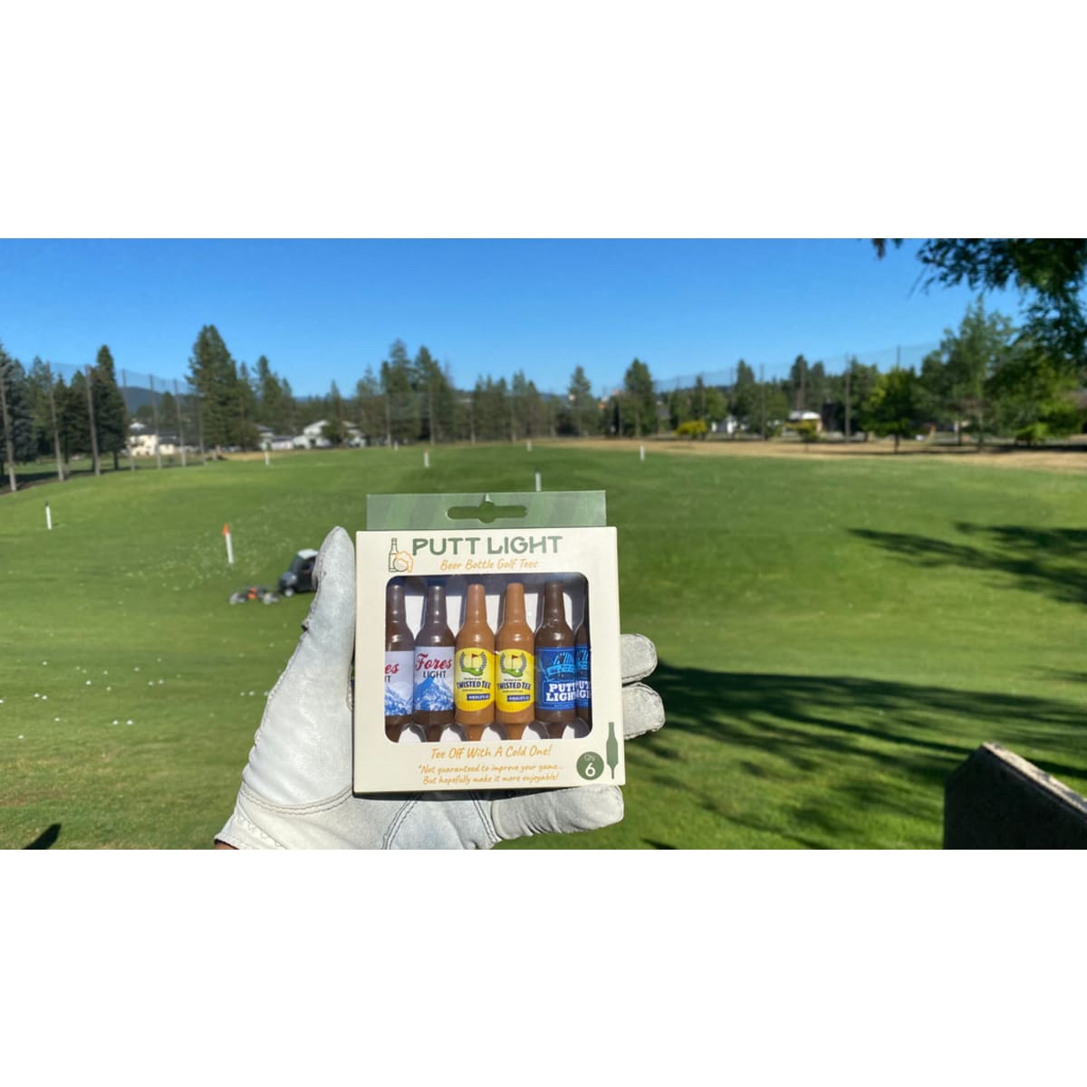 Putt Light Beer Bottle Tee