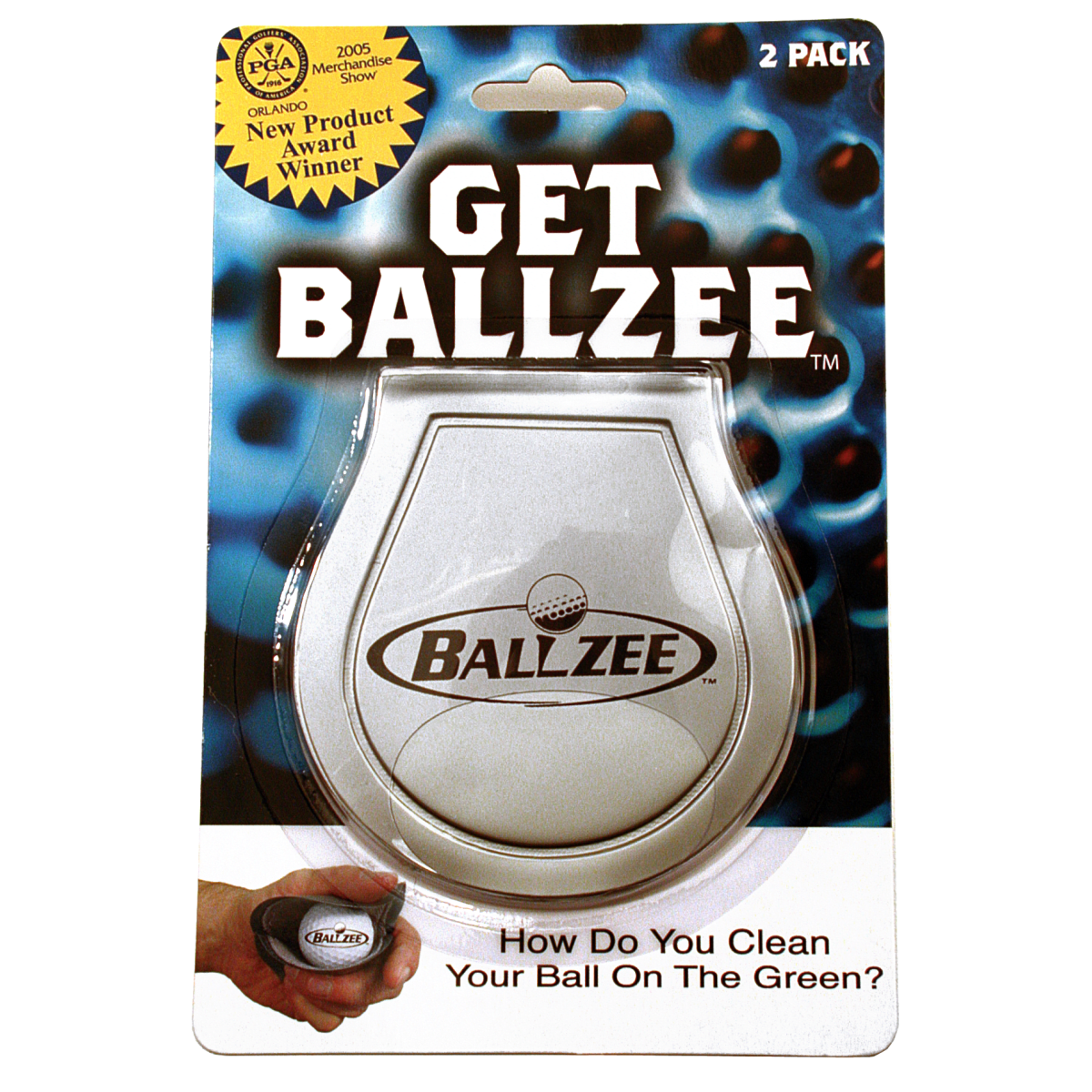 Get Ballzee Pocket Ball Cleaner - 2 Pack
