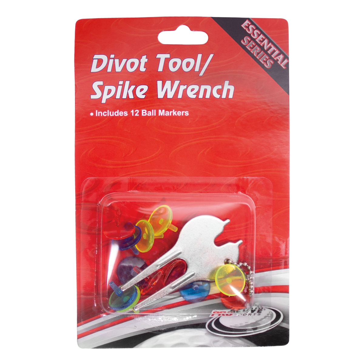 ProActive Sports Divot Tool with 12 Ball Markers