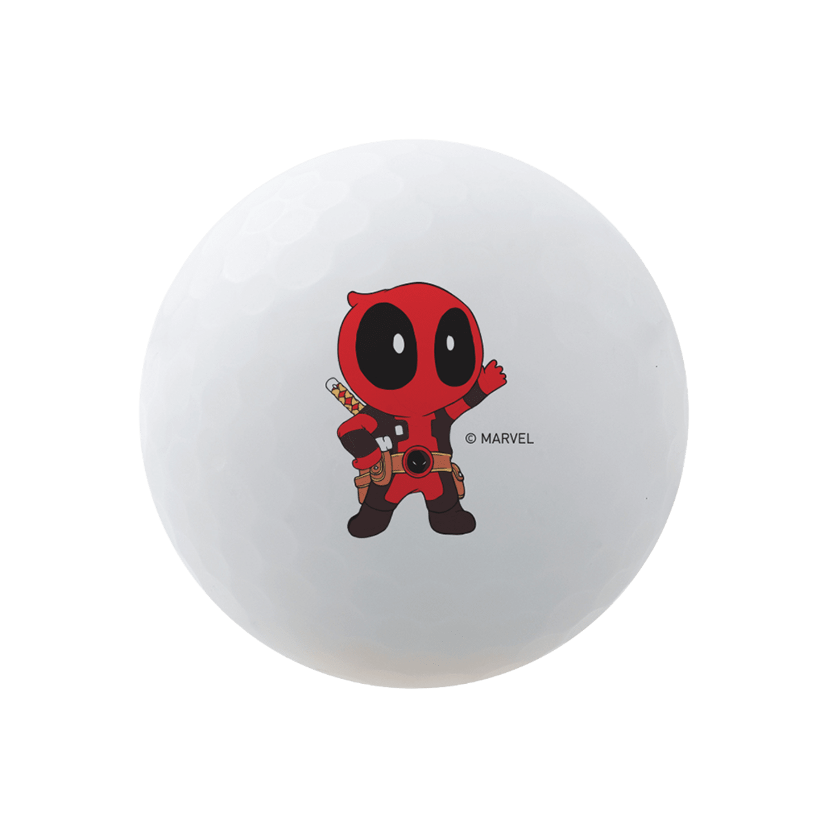 Volvik Vivid Soft Marvel Series - 4 Balls with Ball Marker