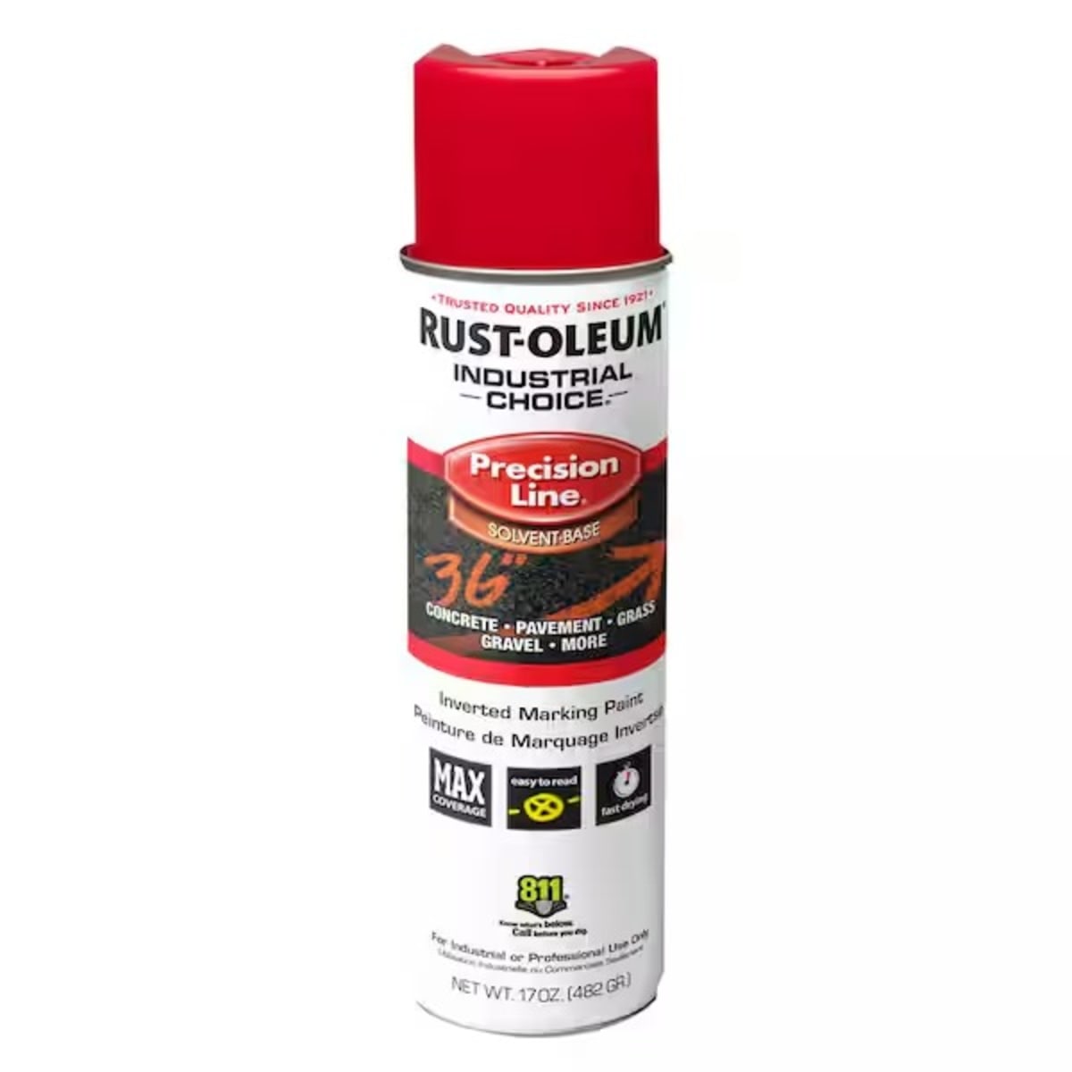 Rust-Oleum Course Marking Paint - 17oz can - 12 Pack