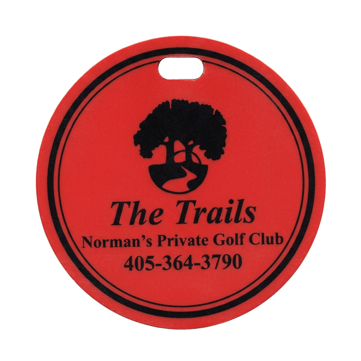 Custom Bag Tag - Round - 2 1/2"