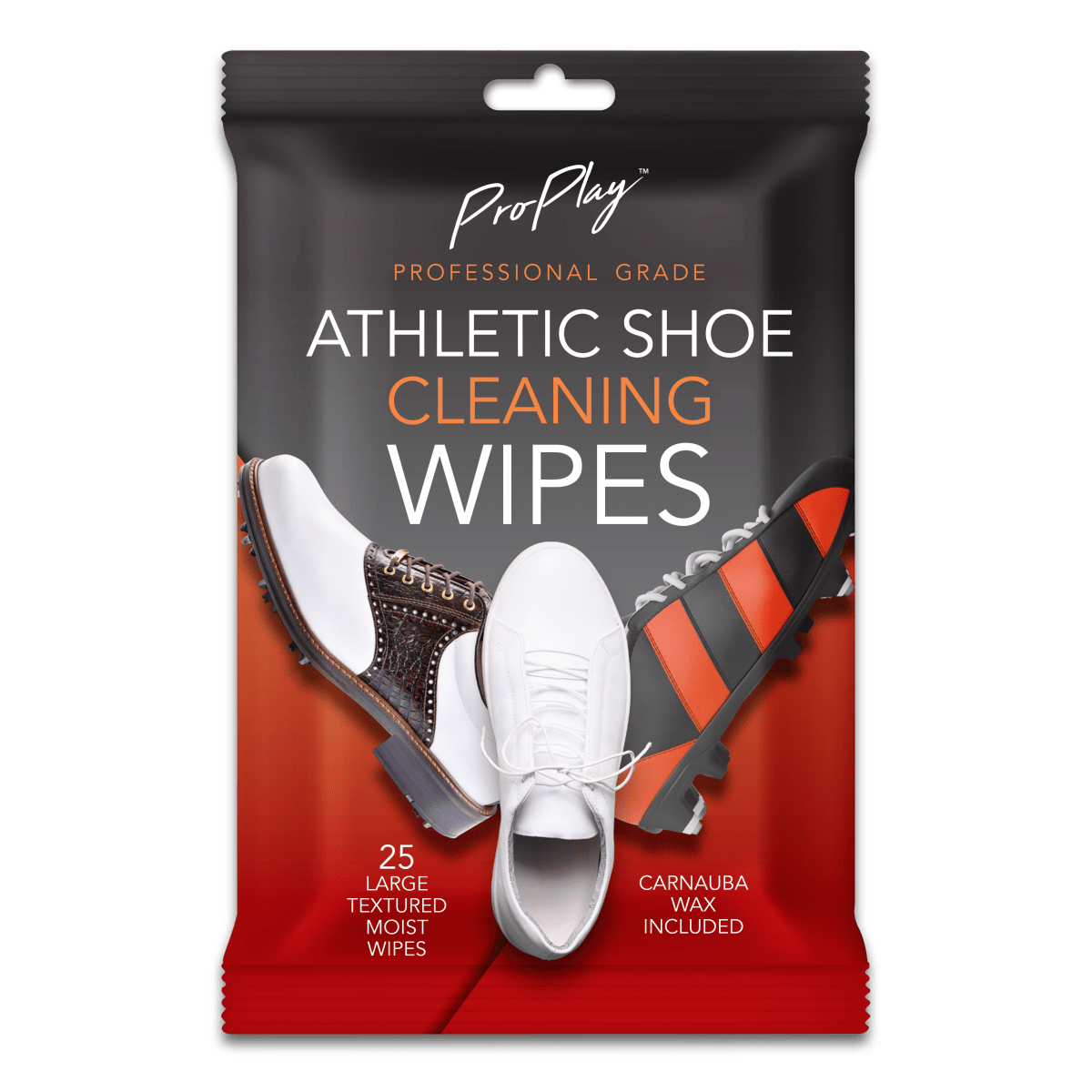 ProPlay Athletic Shoe Cleaning Wipes - 25 Pack