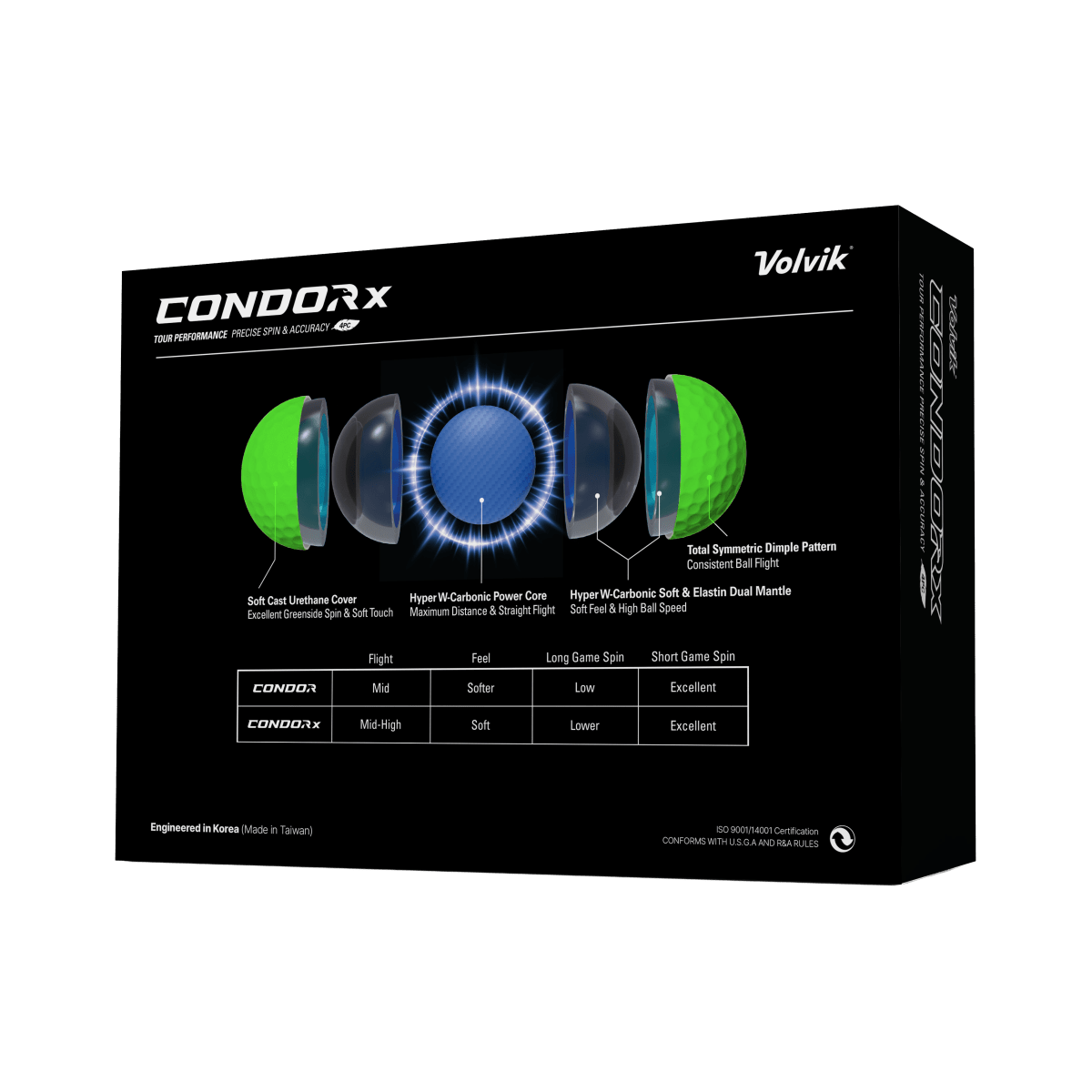 Volvik Condor X - 1 Dozen Golf Balls