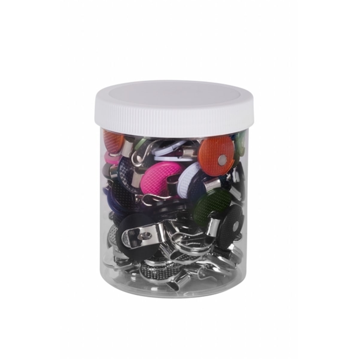 EverGolf Round Hat Clips - 100 Count Jar