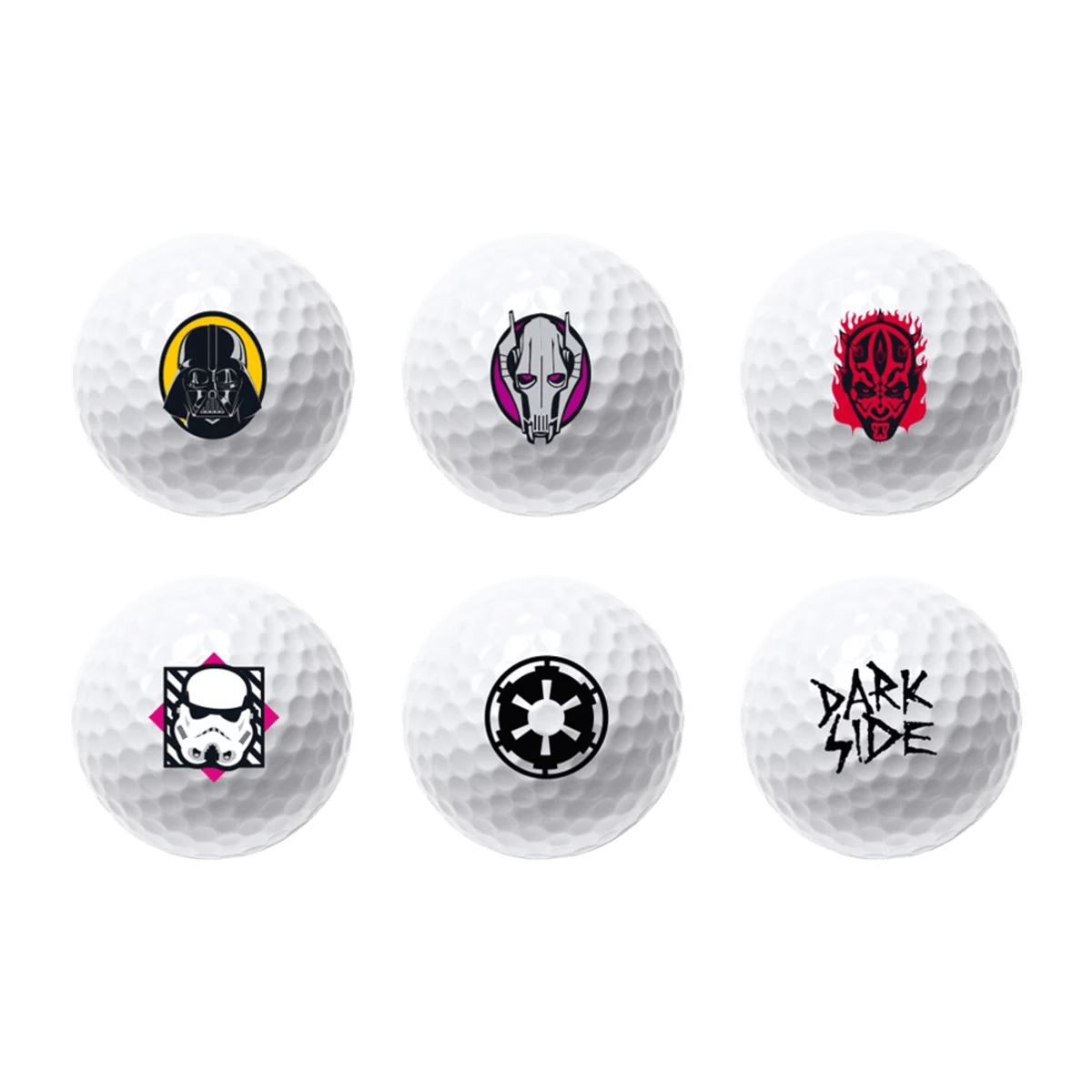 Volvik Power Soft Star Wars Dark Side - 6 Balls
