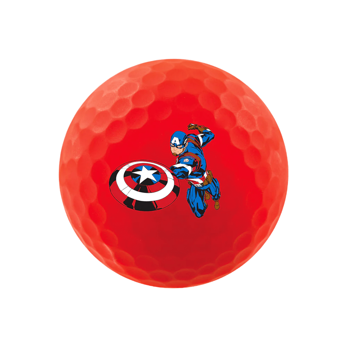 Volvik Vivid Soft Marvel Series - 4 Balls with Ball Marker
