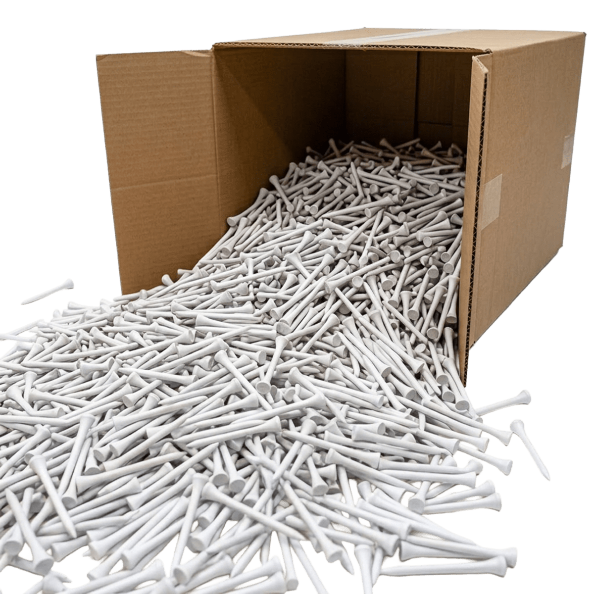 Bamboo Tees - 3 1/4" - 7,500 Count